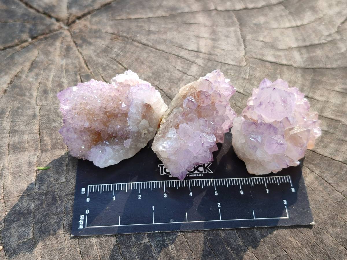 Natural Amethyst Spirit Quartz Crystals x 81 From South Africa - Toprock Gemstones and Minerals 