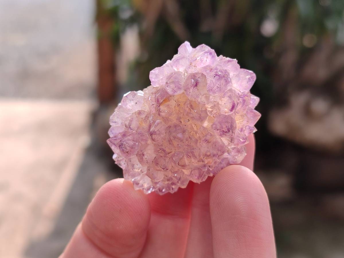 Natural Amethyst Spirit Quartz Crystals x 81 From South Africa - Toprock Gemstones and Minerals 