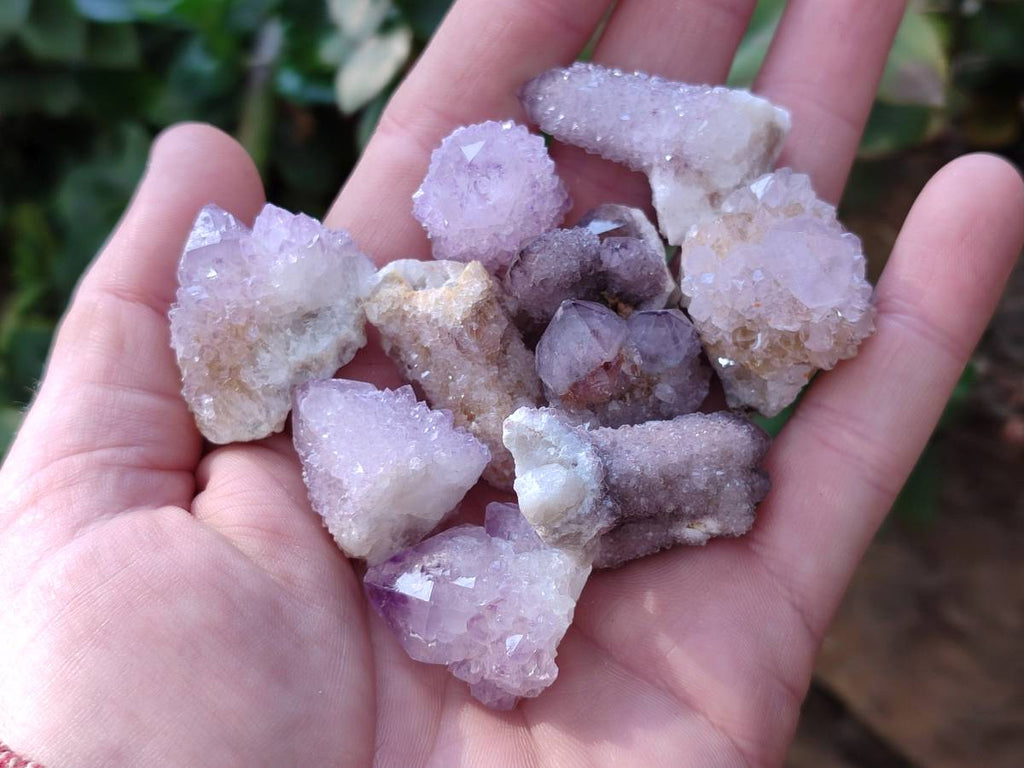 Natural Amethyst Spirit Quartz Crystals x 81 From South Africa - Toprock Gemstones and Minerals 