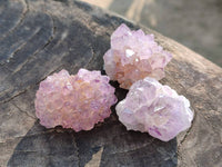 Natural Amethyst Spirit Quartz Crystals x 81 From South Africa