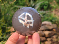 Polished Banded Agate Spheres x 6 From Madagascar