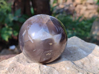 Polished Banded Agate Spheres x 6 From Madagascar
