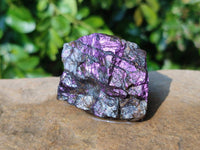 Natural Metallic Purpurite Specimens x 24 From Erongo, Namibia