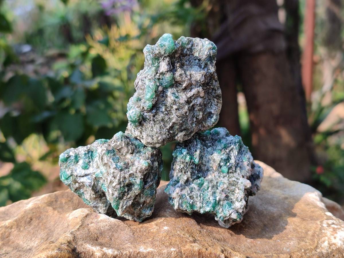 Natural Emerald Mica 'Mutokolite' Specimens x 20 From Mutoko, Zimbabwe - Toprock Gemstones and Minerals 