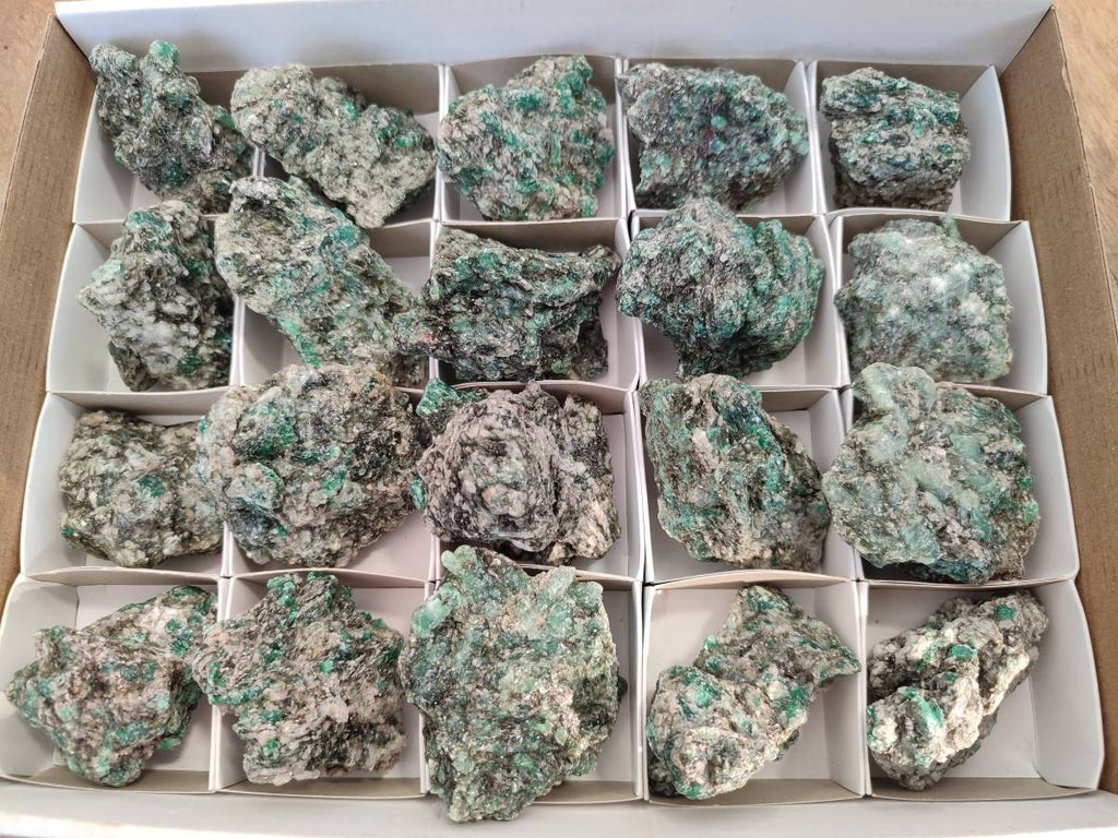 Natural Emerald Mica 'Mutokolite' Specimens x 20 From Mutoko, Zimbabwe - Toprock Gemstones and Minerals 