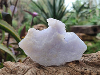 Natural Etched Blue Chalcedony Specimens x 12 From Nsanje, Malawi
