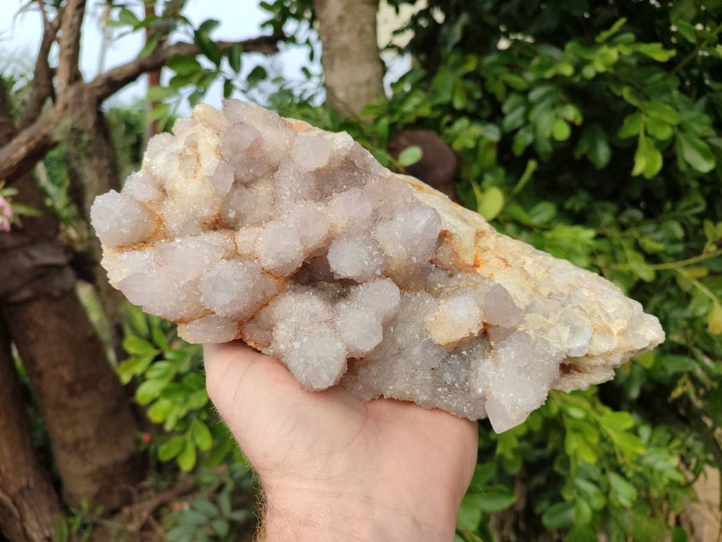 Natural Amethyst Spirit Quartz Cluster x 1 From South Africa - Toprock Gemstones and Minerals 
