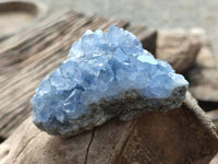 Natural Celestite Specimens x 6 From Sakoany, Madagascar