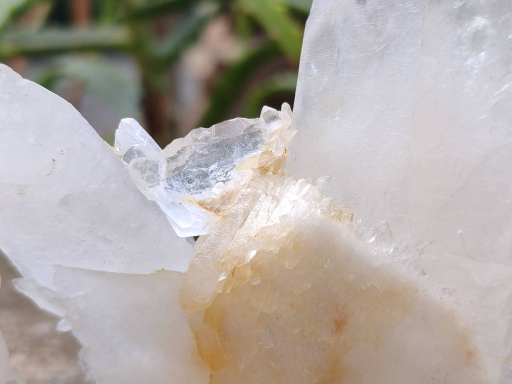 Natural Quartz Clusters x 6 From Madagascar - Toprock Gemstones and Minerals 