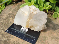 Natural Quartz Clusters x 6 From Madagascar