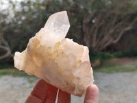 Natural Quartz Clusters x 6 From Madagascar