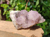 Natural Amethyst Spirit Quartz Clusters x 6 From South Africa
