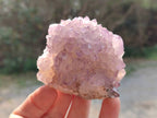 Natural Amethyst Spirit Quartz Clusters x 6 From South Africa - Toprock Gemstones and Minerals 