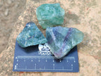 Natural Watermelon Fluorite Cobbed Specimens x 35 From Namibia - Toprock Gemstones and Minerals 