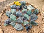 Natural Watermelon Fluorite Cobbed Specimens x 35 From Namibia - Toprock Gemstones and Minerals 