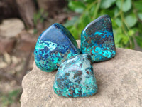 Polished Shattuckite Free Forms x 37 From Congo - Toprock Gemstones and Minerals 