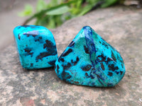 Polished Shattuckite Free Forms x 37 From Congo - Toprock Gemstones and Minerals 