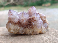 Natural Ametrine Spirit Quartz Clusters x 6 From South Africa - Toprock Gemstones and Minerals 