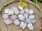 Natural Spirit Quartz Crystals x 20 From South Africa - Toprock Gemstones and Minerals 