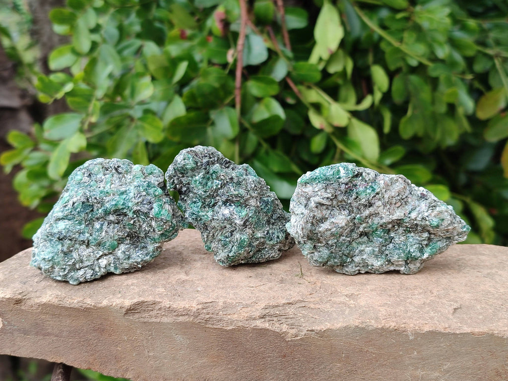 Natural Emerald Mica 'Mutokolite' Specimens x 12 From Mutoko, Zimbabwe - Toprock Gemstones and Minerals 
