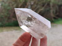 Polished Phantom Smokey Quartz Crystals x 6 From Madagascar - Toprock Gemstones and Minerals 
