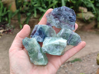 Natural Watermelon Fluorite Cobbed Specimens x 35 From Namibia - Toprock Gemstones and Minerals 