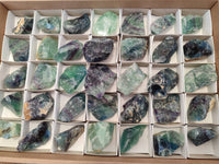 Natural Watermelon Fluorite Cobbed Specimens x 35 From Namibia - Toprock Gemstones and Minerals 