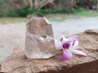 Polished Phantom Smokey Quartz Crystals x 6 From Madagascar - Toprock Gemstones and Minerals 