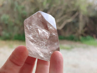 Polished Phantom Smokey Quartz Crystals x 6 From Madagascar - Toprock Gemstones and Minerals 