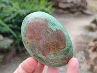 Polished Green Verdite Free Forms x 6 From Zimbabwe - Toprock Gemstones and Minerals 