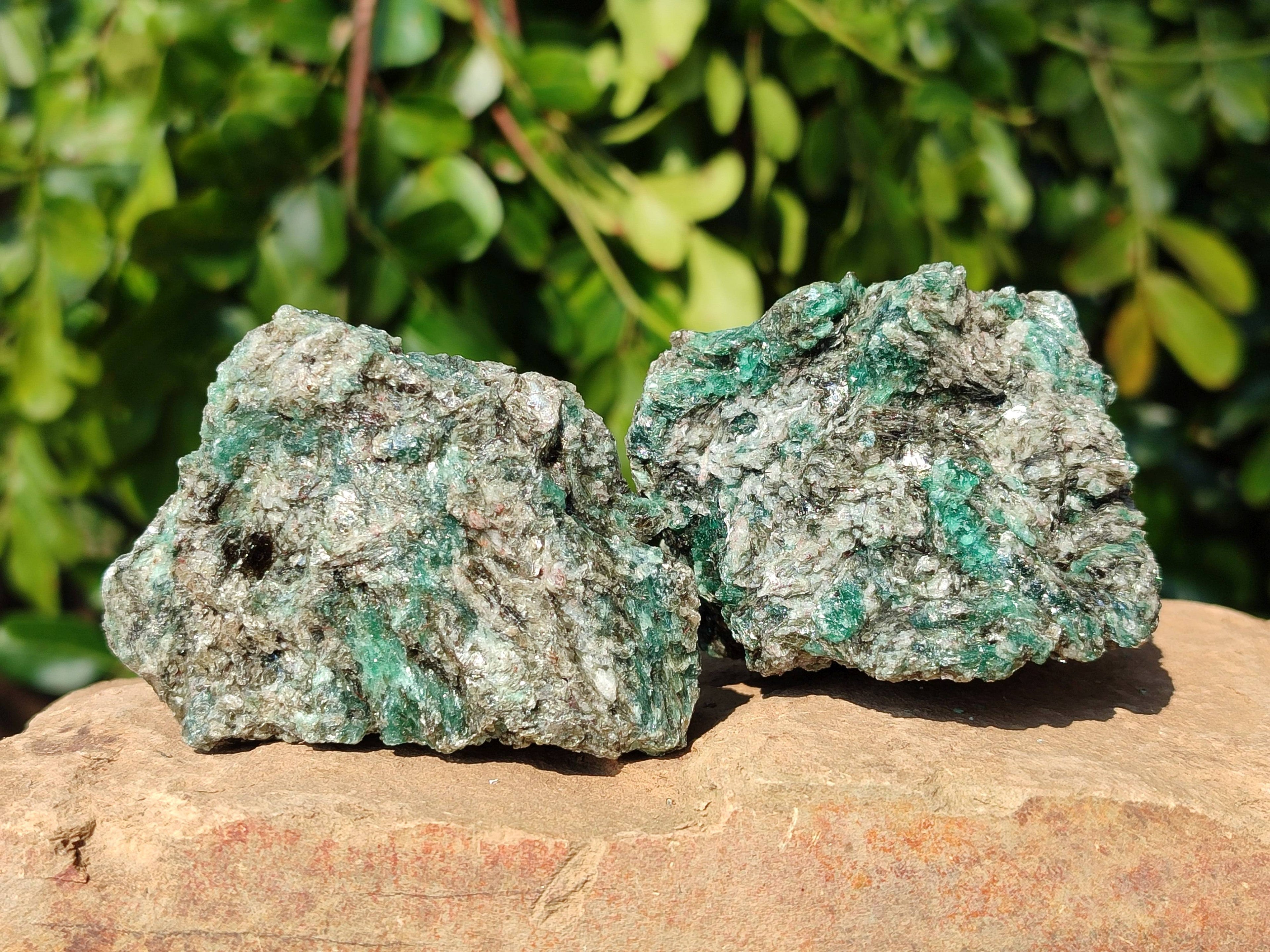 Natural Emerald Mica 'Mutokolite' Specimens x 12 From Mutoko, Zimbabwe - Toprock Gemstones and Minerals 
