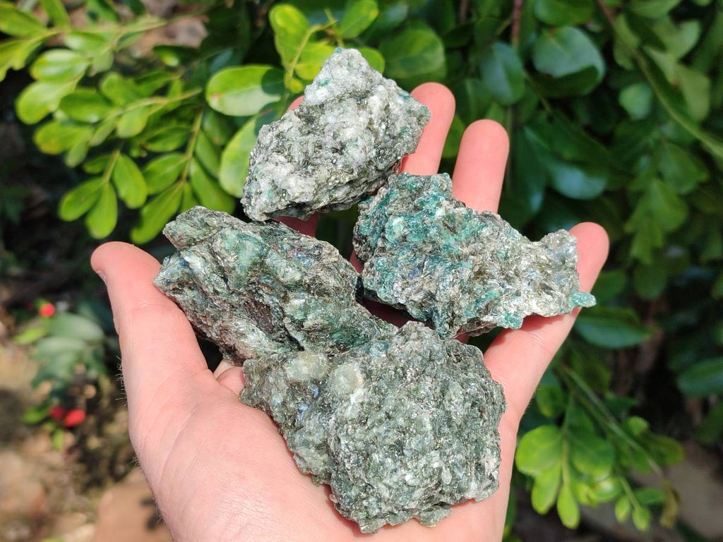 Natural Emerald Mica 'Mutokolite' Specimens x 24 From Mutoko, Zimbabwe - Toprock Gemstones and Minerals 
