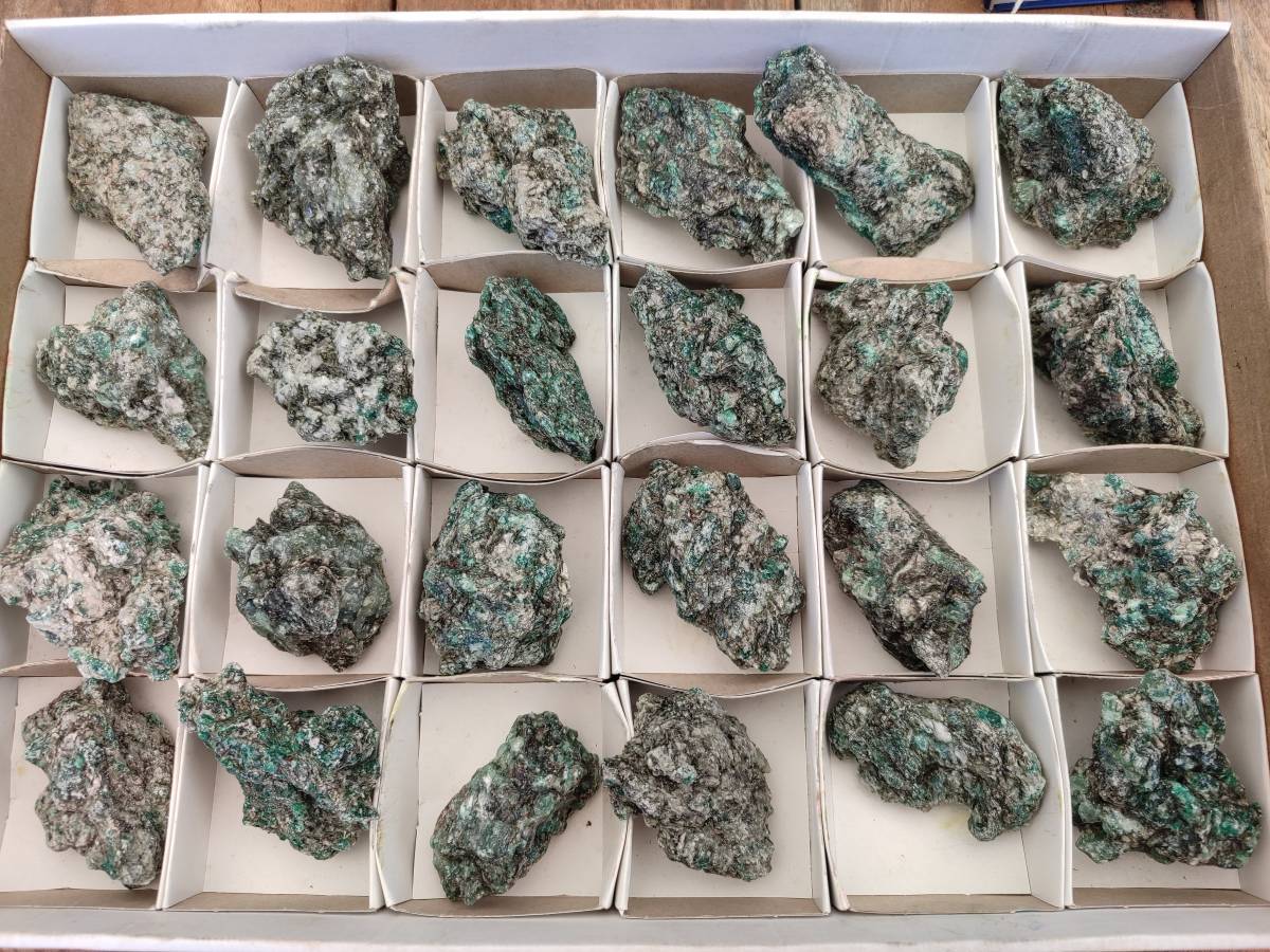 Natural Emerald Mica 'Mutokolite' Specimens x 24 From Mutoko, Zimbabwe - Toprock Gemstones and Minerals 