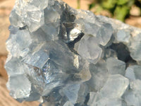 Natural Blue Celestite Geode Specimen x 1 From Sakoany, Madagascar