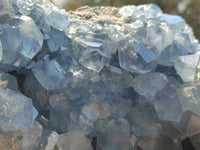 Natural Blue Celestite Geode Specimen x 1 From Sakoany, Madagascar