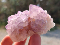 Natural Amethyst Spirit Quartz Clusters x 6 From Boekenhouthoek, South Africa