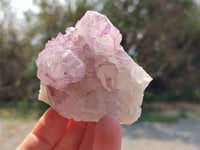 Natural Amethyst Spirit Quartz Clusters x 6 From Boekenhouthoek, South Africa