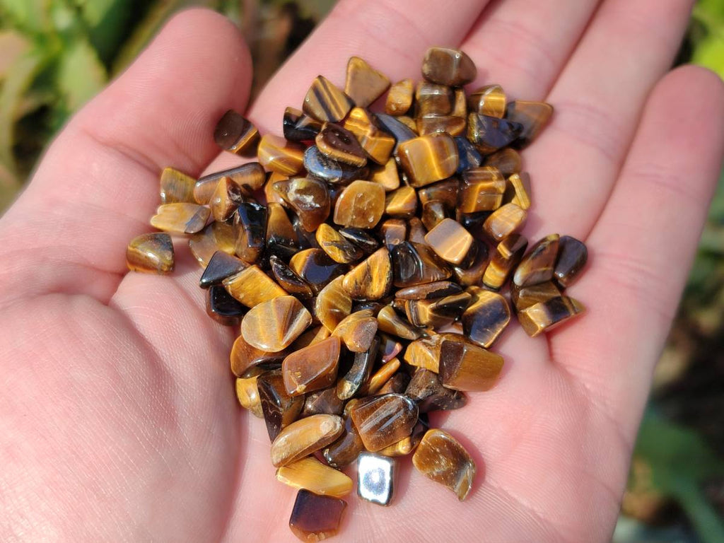 Polished Tigers Eye Tumbled Stones x 6 Kg Lot From South Africa - Toprock Gemstones and Minerals 