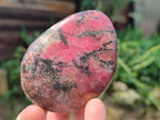 Polished Rhodonite Free Forms x 6 From Rhusinga, Zimbabwe - Toprock Gemstones and Minerals 