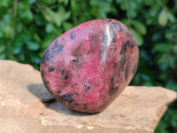 Polished Rhodonite Free Forms x 6 From Rhusinga, Zimbabwe
