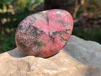 Polished Rhodonite Free Forms x 6 From Rhusinga, Zimbabwe