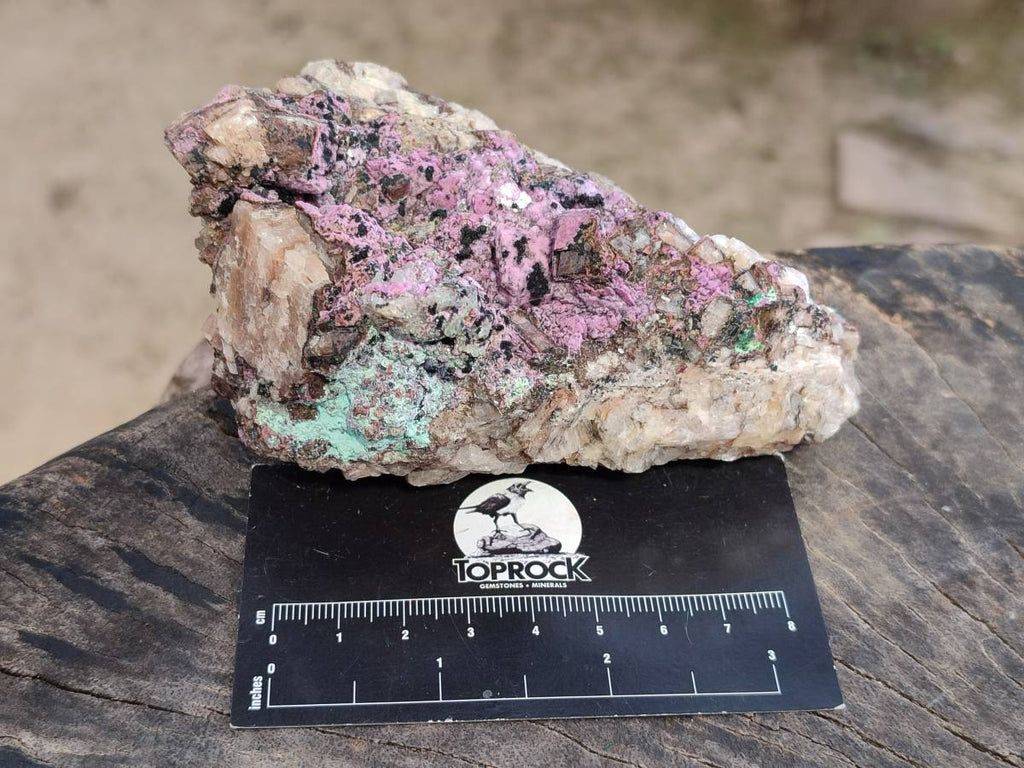 Natural Salrose Cobaltion Dolomite Specimens x 6 From Kakanda, Congo - Toprock Gemstones and Minerals 