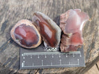 Polished Red Sashe River Agate Nodules x 28 From Sashe River, Zimbabwe - Toprock Gemstones and Minerals 