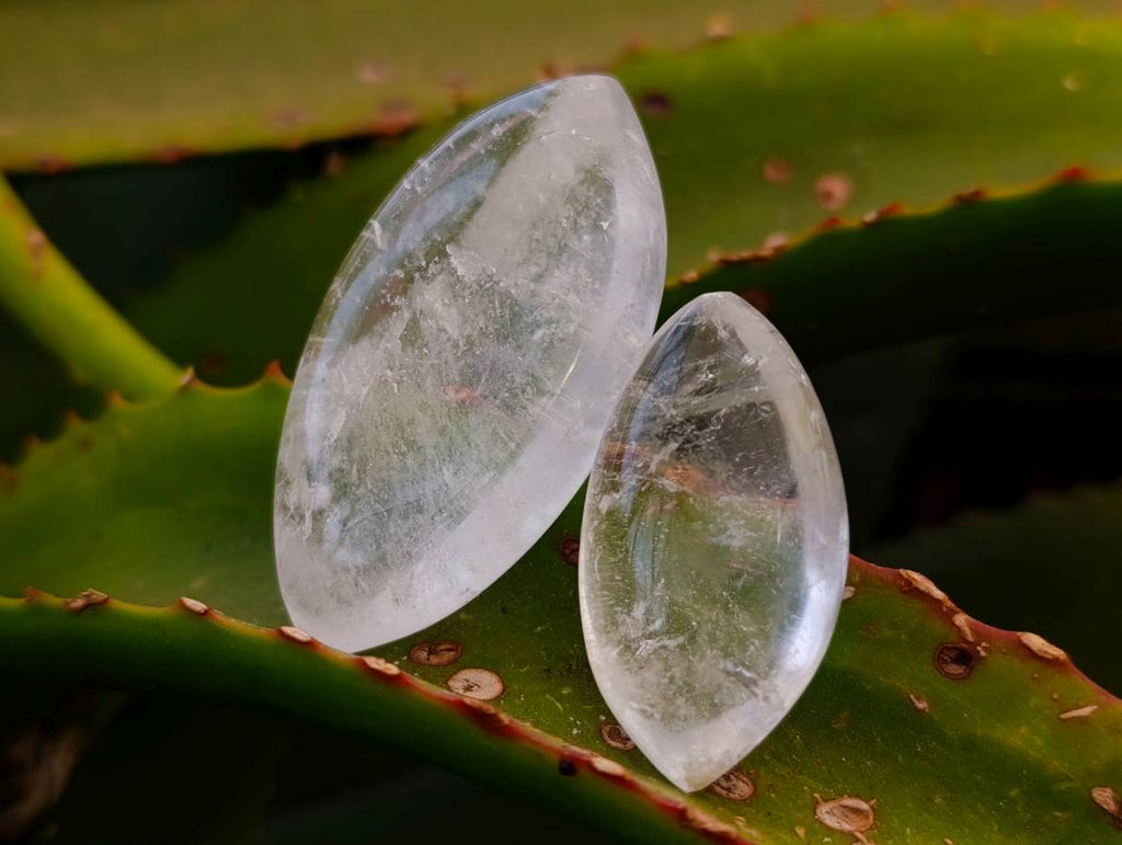 Polished Clear Quartz Crystal 'Angel Tears' x 44 From Madagascar - Toprock Gemstones and Minerals 