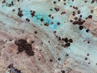 Natural Drusy Coated Chrysocolla Specimens x 4 From Lupoto Mine, Congo - Toprock Gemstones and Minerals 