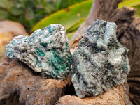 Natural Emerald Mica 'Mutokolite' Cobbed Specimens x 24 From Mutoko, Zimbabwe - Toprock Gemstones and Minerals 