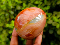Polished On One Side Polychrome Jasper x 6 From NW Coast, Madagascar