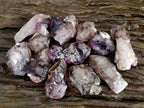 Natural Window Amethyst Crystals x 12 From Chiredzi, Zimbabwe - Toprock Gemstones and Minerals 