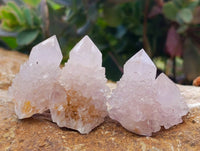 Natural Amethyst Spirit Quartz Clusters x 35 From Boekenhouthoek, South Africa - Toprock Gemstones and Minerals 