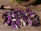 Natural Metallic Purpurite Specimens x 35 From Erongo, Namibia - Toprock Gemstones and Minerals 